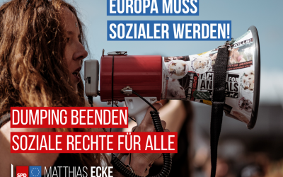 Werde endlich erwachsen, EU: soziales Europa jetzt!