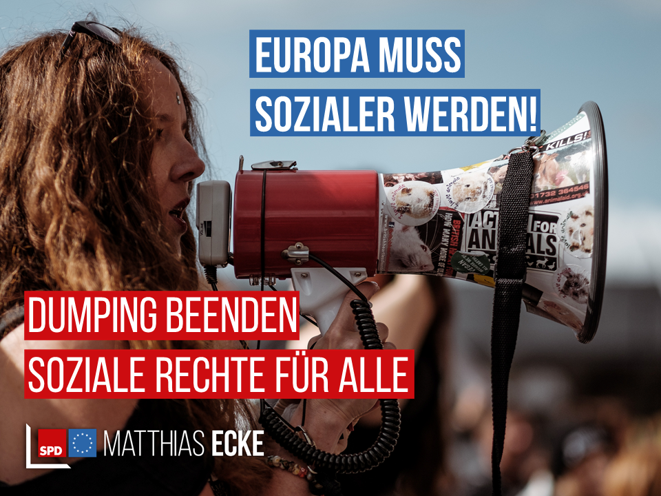Werde endlich erwachsen, EU: soziales Europa jetzt!