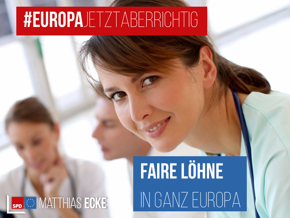 Europa. Arbeit. Jetzt aber richtig!