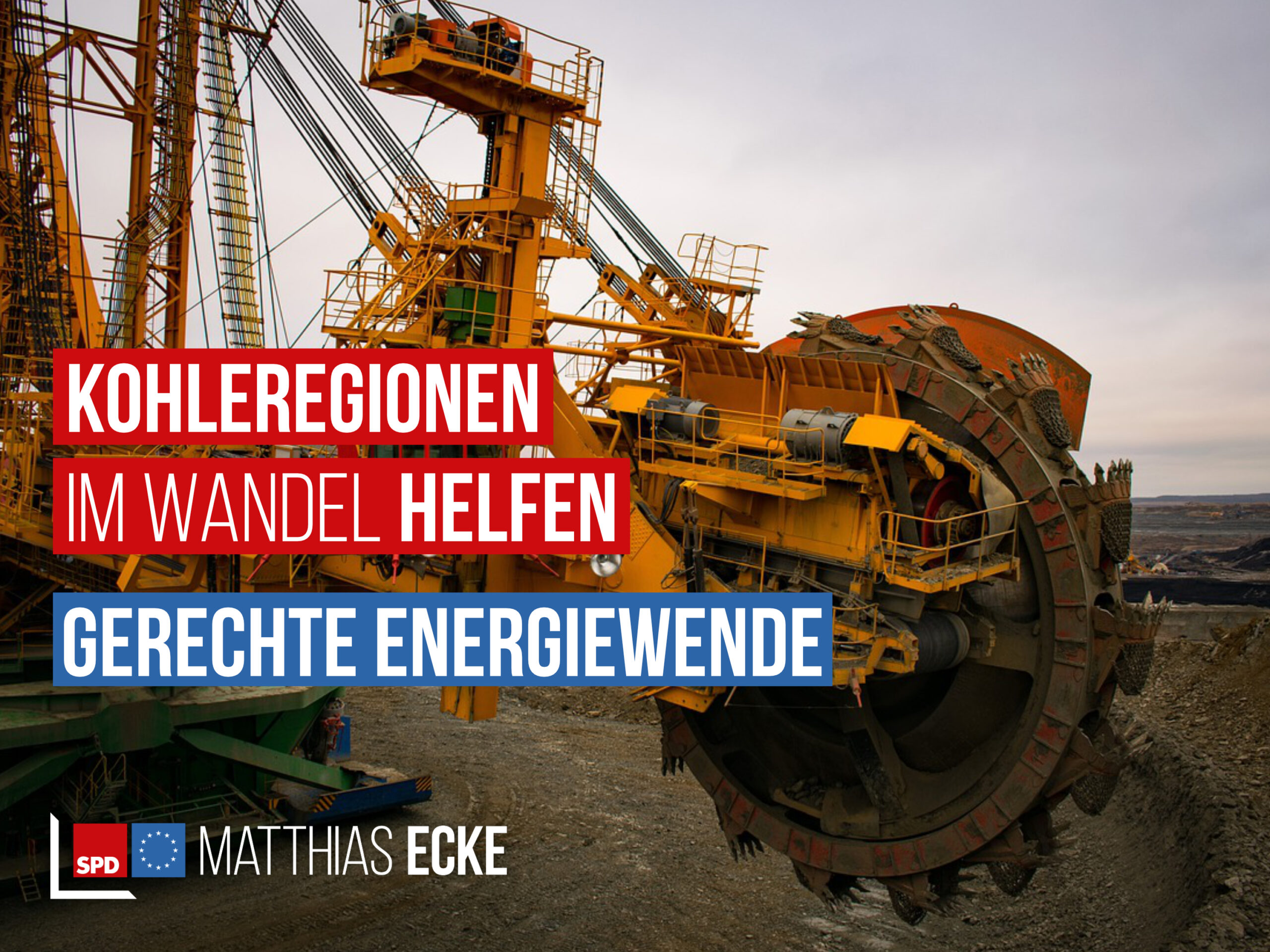 Klimaschutz geht alle an – EU muss Kohleregionen im Wandel helfen